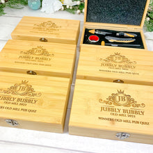 Load image into Gallery viewer, Personalised 5 Piece Luxury Wine Gift Set With Accessories. Perfect Birthday Gift