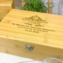 Load image into Gallery viewer, Personalised Luxury Whisky Gift Set With Accessories. Perfect Retirement Gift