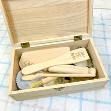 Load image into Gallery viewer, Personalised 11 Piece Children's Baking Set, Kids Christmas Star Baker Set