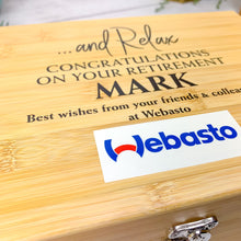 Load image into Gallery viewer, Personalised 5 Piece Luxury Wine Gift Set With Accessories. Corporate Gift