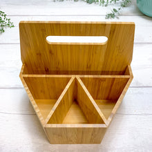 Load image into Gallery viewer, Personalised Wooden Beauty Caddy, Makeup Organiser. Gift for Mother's Day