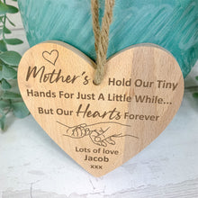 Load image into Gallery viewer, Personalised Wooden Heart Mother's Day Gift For Mom
