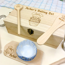 Load image into Gallery viewer, Personalised 11 Piece Children's Baking Set, Kids Easter Star Baker Set