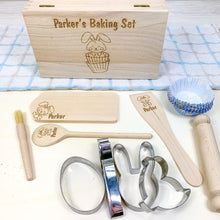 Load image into Gallery viewer, Personalised 11 Piece Children's Baking Set, Kids Easter Star Baker Set