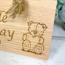 Load image into Gallery viewer, Personalised Wooden Plaque, Wooden Nursey or Child's Bedroom Sign