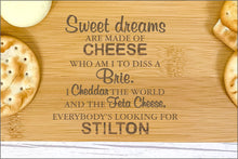 Load image into Gallery viewer, Personalised Luxury Cheeseboard With Knives and FREE Cheese Marker Set. CB2