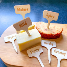Load image into Gallery viewer, Personalised Luxury Cheeseboard With Knives and FREE Cheese Marker Set. CB10