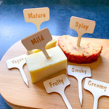 Load image into Gallery viewer, Personalised Luxury Cheeseboard With Knives and FREE Cheese Marker Set. CB9