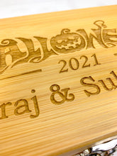 Load image into Gallery viewer, Personalised Luxury Halloween Wine Gift Box With Accessories