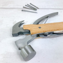 Load image into Gallery viewer, Personalised Hammer Multi Tool, DIY Gift - Lets Get Hammered
