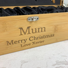 Load image into Gallery viewer, Personalised Mother's Day Luxury Wine Gift Box With Accessories