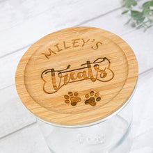 Load image into Gallery viewer, Personalised Pet Treat & Storage Jar