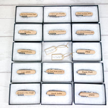 Load image into Gallery viewer, Personalised Multi Tool Pocket Knife With Gift Box