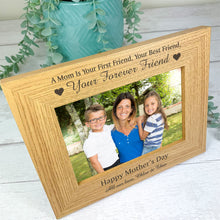 Load image into Gallery viewer, Personalised Wooden Photo Frame For Mom, Mother's Day Gift