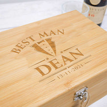 Load image into Gallery viewer, Personalised Wedding Luxury Whisky Lovers Gift Set With Accessories