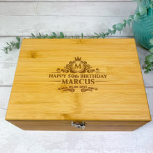 Load image into Gallery viewer, Personalised Luxury Whisky Lovers Gift Set With Accessories, Special Birthday