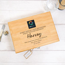 Load image into Gallery viewer, Personalised Luxury Whisky or Bailey's Gift Set With Accessories. Corporate Gift With Colour Logo