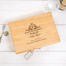Load image into Gallery viewer, Personalised Luxury Whisky Gift Set With Accessories. Perfect Retirement Gift