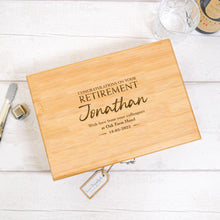 Load image into Gallery viewer, Personalised Luxury Whisky Gift Set With Accessories. Perfect Retirement Gift