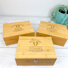 Load image into Gallery viewer, Personalised Wedding Luxury Whisky Lovers Gift Set With Accessories