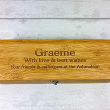 Load image into Gallery viewer, Personalised Luxury Wine Gift Box With Accessories, Retirement Gift