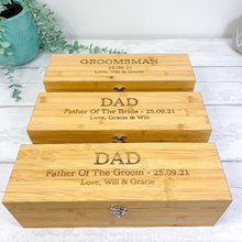 Load image into Gallery viewer, Personalised Luxury Wine Gift Box With Accessories, Wedding Gift