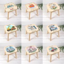 Load image into Gallery viewer, alternative personalised childrens stools
