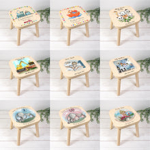 Load image into Gallery viewer, alternative personalised childrens stool
