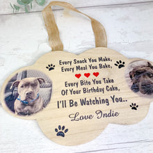 Load image into Gallery viewer, Personalised Dog Lover Plaque, Birthday Gift

