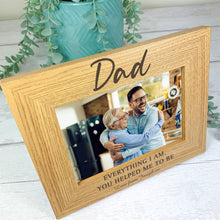 Load image into Gallery viewer, Personalised Father&#39;s Day Photo Frame, Gift For Dad
