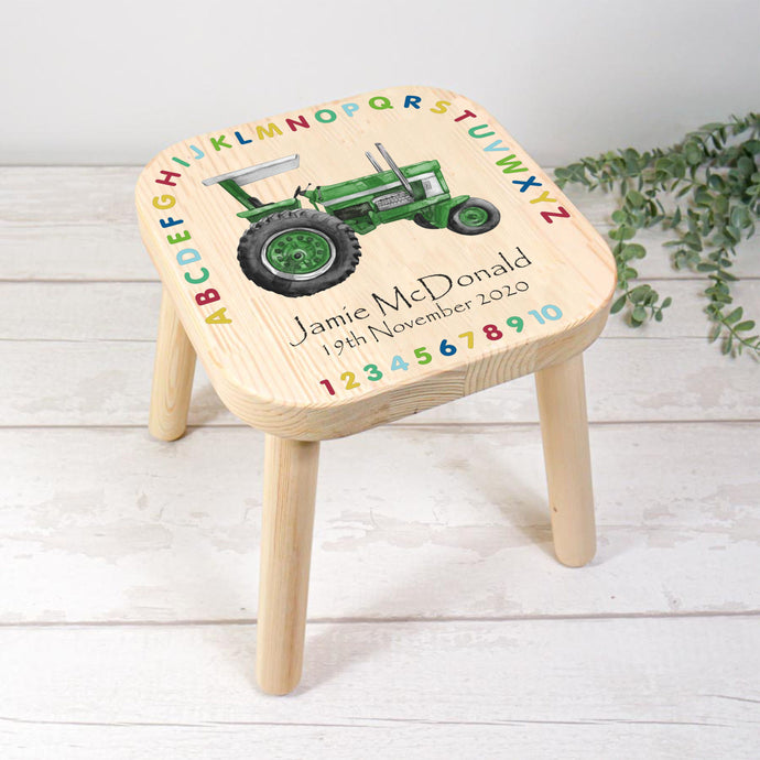 personalised childrens stool