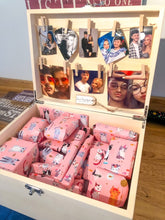 Load image into Gallery viewer, Personalised Birthday Keepsake Box, Pink Balloons

