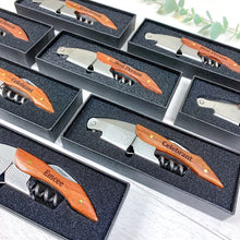 Load image into Gallery viewer, Personalised Waiters Friend Corkscrew, Wine Opener with Gift Box
