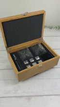 Load and play video in Gallery viewer, Personalised Luxury Whisky Lovers Gift Set With Accessories, Special Birthday

