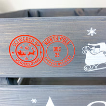 Load image into Gallery viewer, Personalised Large Grey Christmas Eve Crate
