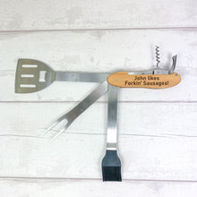 Load image into Gallery viewer, Personalised BBQ Multi-Tool With Storage Bag
