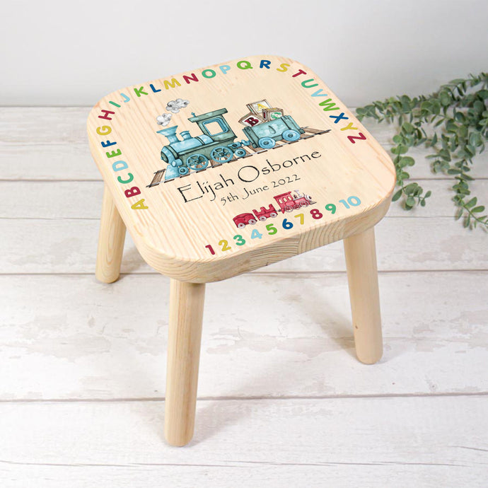 personalised childrens stool