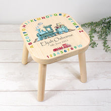Load image into Gallery viewer, personalised childrens stool
