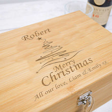 Load image into Gallery viewer, Personalised Christmas Luxury Whisky Lovers Gift Set With Accessories
