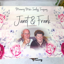 Load image into Gallery viewer, Personalised Keepsake Box With Floral Design

