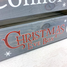 Load image into Gallery viewer, Personalised Large Grey Christmas Eve Crate

