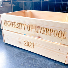 Load image into Gallery viewer, Personalised University Survival Crate
