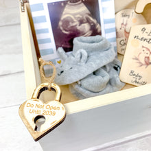 Load image into Gallery viewer, Personalised Baby Time Capsule Box, First Birthday Gift
