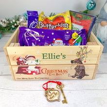Load image into Gallery viewer, Personalised Pine Christmas Eve Crate
