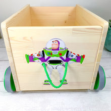 Load image into Gallery viewer, Personalised Toy Storage Cart With Wheels
