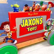 Load image into Gallery viewer, Personalised Toy Storage Cart With Wheels
