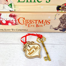 Load image into Gallery viewer, Personalised Pine Christmas Eve Crate
