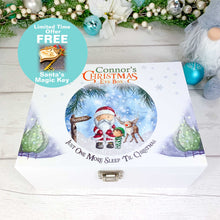 Load image into Gallery viewer, Personalised Luxury White  Christmas Eve Box
