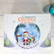 Load image into Gallery viewer, Personalised Luxury White  Christmas Eve Box
