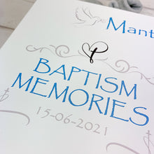 Load image into Gallery viewer, Personalised Boys Christening Keepsake Box - Add Your Own Photo
